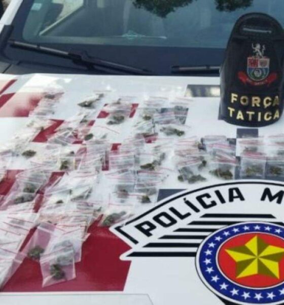 Homem é detido ao tentar eliminar drogas em Itapira