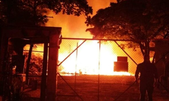 Incêndio de Grandes Proporções Devasta Empresa em Mogi Guaçu