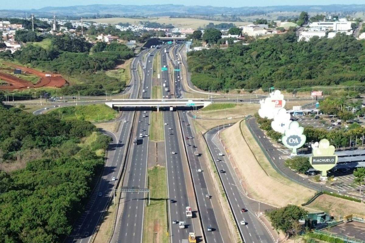 Melhorias em Andamento na Rodovia D. Pedro I em Campinas