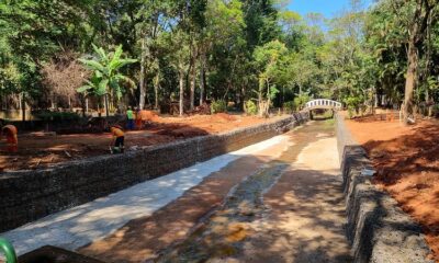 Município de Americana Impulsiona Renovação de Córrego no Parque Ecológico