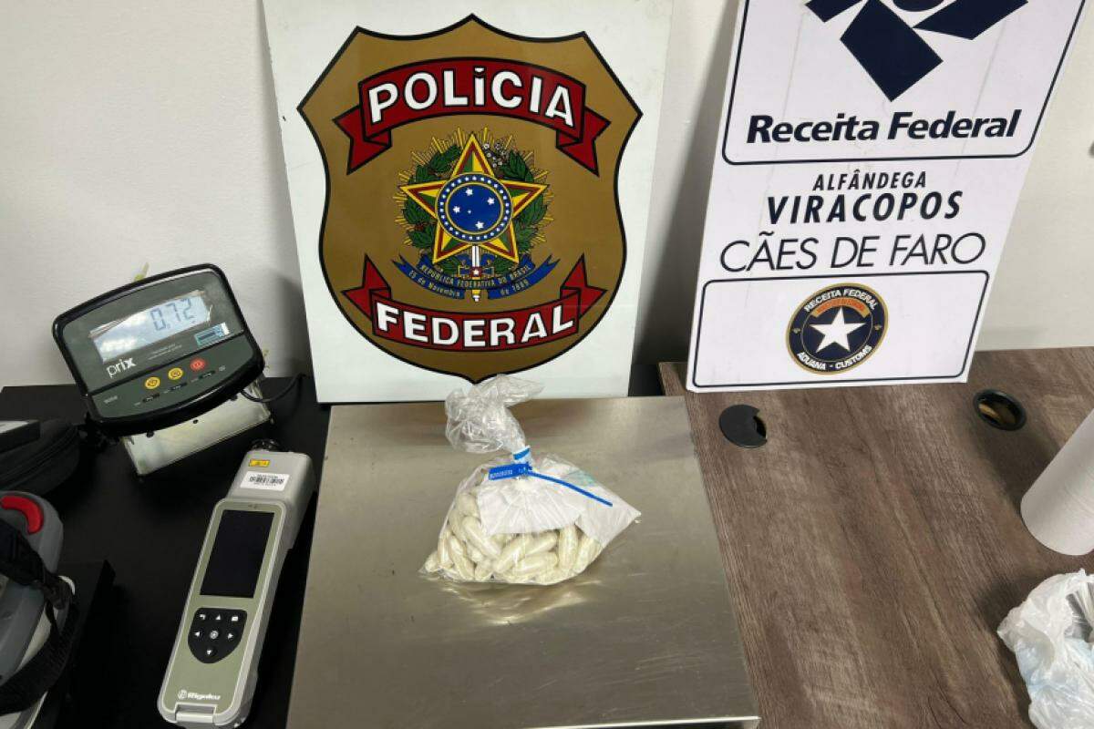 Traficante Pego com Droga no Aeroporto de Viracopos