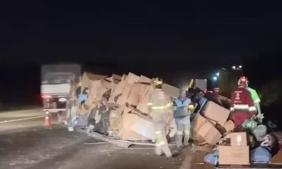 Tragédia na Rodovia dos Bandeirantes - Veículo de Ajuda Humanitária Sofre Acidente