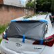 A Queda Assustadora rvore Gigante Devasta Carros e Quebra Poste ao Lado do Est dio do Guarani em Campinas