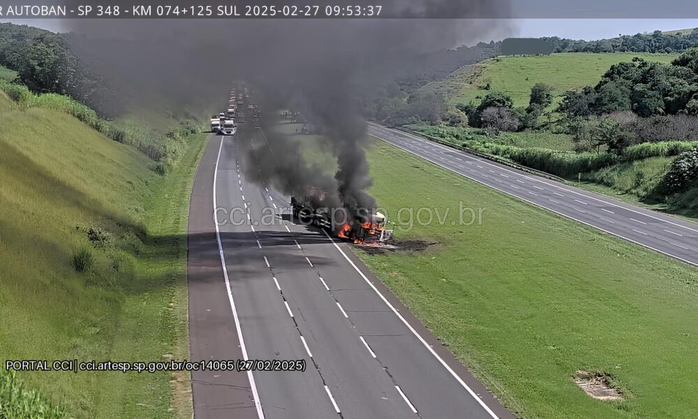 Bloqueio Total na Rodovia dos Bandeirantes Entenda o Incidente com Caminh o Tanque em Chamas