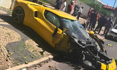 Ferrari Amarela em Campinas O Mist rio do Acidente que Virou Not cia Nacional