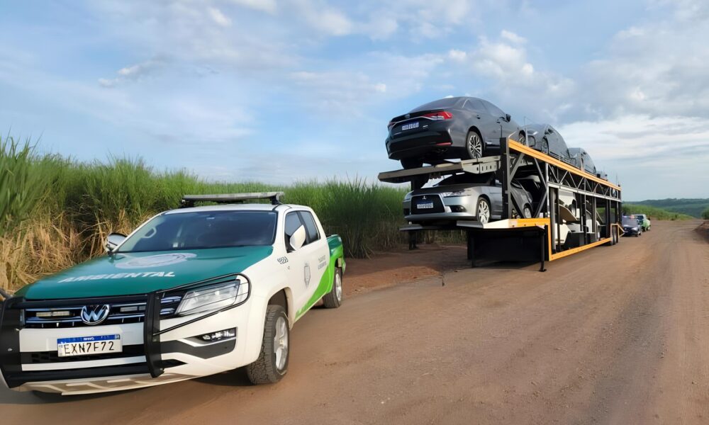 Roubo em Campinas Carreta com 8 Carros Recuperada em Limeira O Que Aconteceu