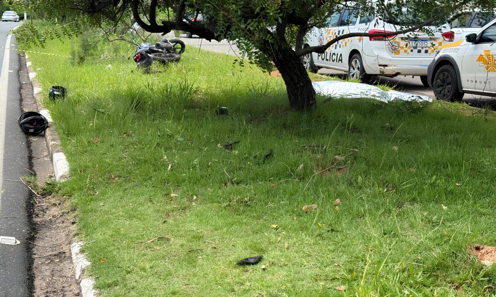 Tr gico Acidente na Rodovia Francisco Von Zuben Motociclista de 25 Anos Perde a Vida Ap s Colis o com rvore