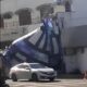 V DEO Bal o Gigante Cai em Avenida e Provoca Caos na Fia o El trica O Que Aconteceu