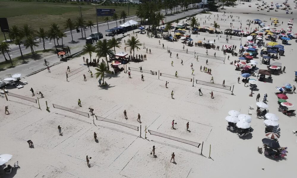 A Praia da Enseada se Transforma em Arena de Elite Guaruj Recebe o Circuito Paulista de Beach Tennis