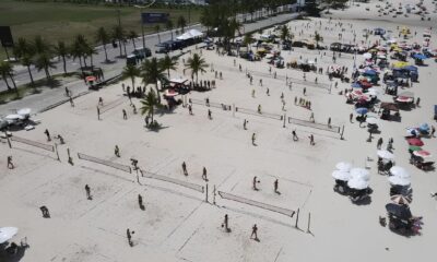 A Praia da Enseada se Transforma em Arena de Elite Guaruj Recebe o Circuito Paulista de Beach Tennis
