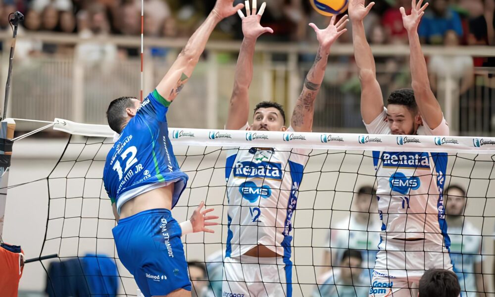 A Saga das Quartas de Final da Superliga Masculina Praia Clube e V lei Renata Continuam Sonhando com o T tulo