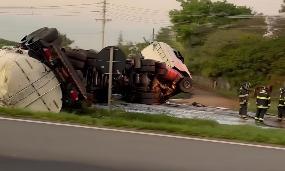 Quando o Caos Entra na Estrada O Dia em Que Uma Cidade Ficou Paralisada por 45 Mil Litros de Gasolina