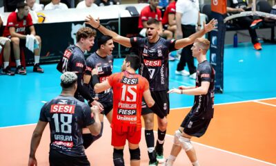 Sesi Bauru Aplica Show em Praia Clube e Coloca Um P na Semifinal da Superliga O Jogo que Parou o Pa s