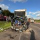 Acidente na Washington Lu s Colis o entre Caminh es Revela o Fr gil Equil brio Entre Velocidade e Vida
