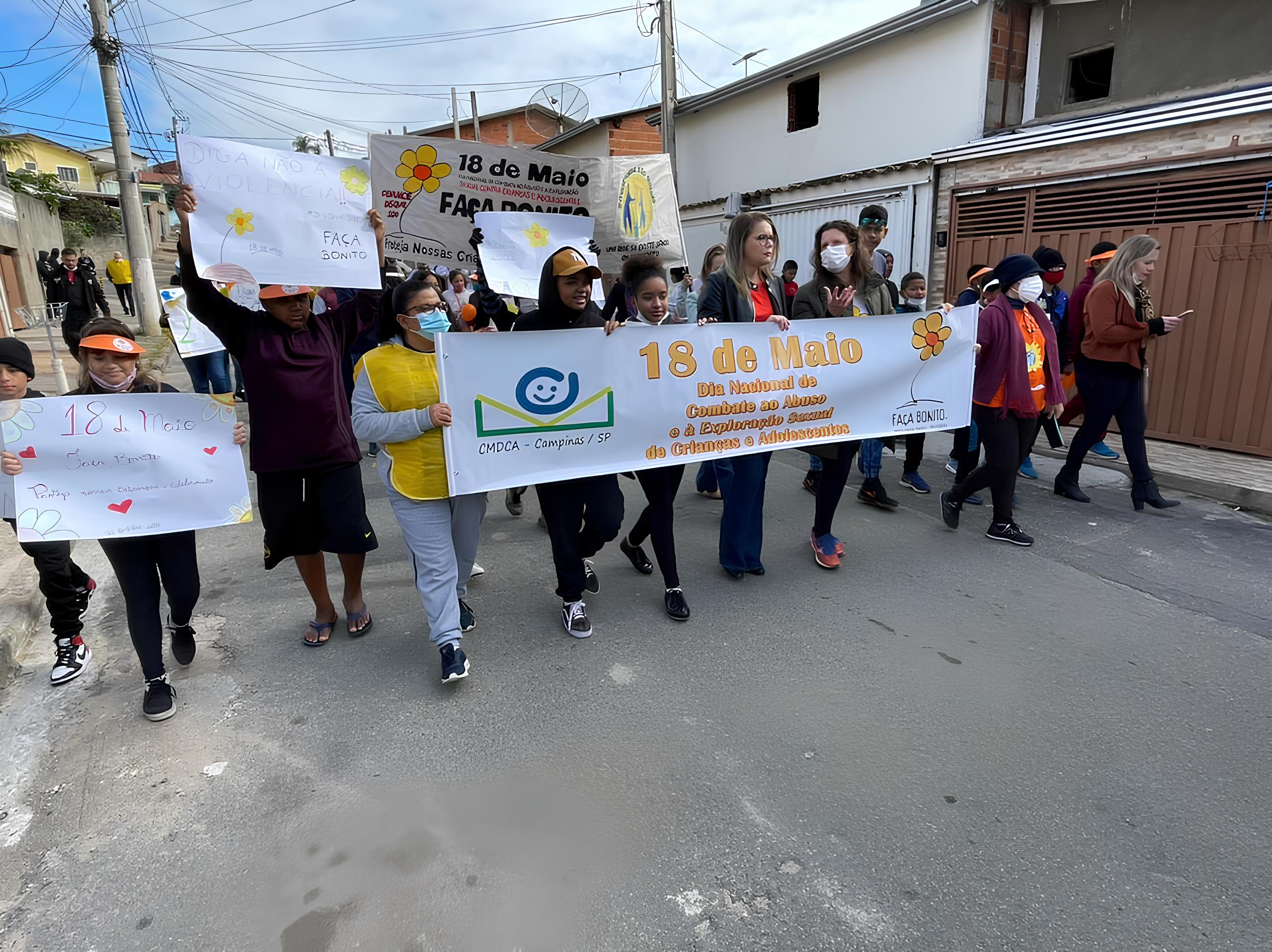 Campinas Acende a Luz do Maio Laranja: Um Grito Contra a Violência Sexual Infantil 1