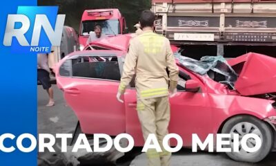 Carro Partido ao Meio O Acidente que Desafiou a L gica e Virou S mbolo de Caos no Tr nsito Brasileiro