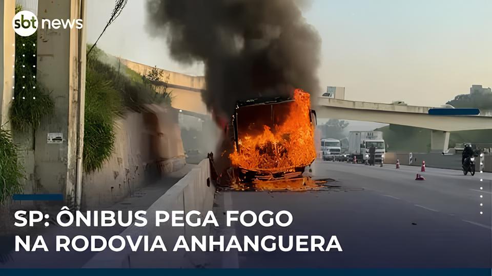 Fogo na Marginal da Anhanguera: O Dia em que Um Poste Quase Apagou Campinas 1 Fogo na Marginal da Anhanguera O Dia em que Um Poste Quase Apagou Campinas