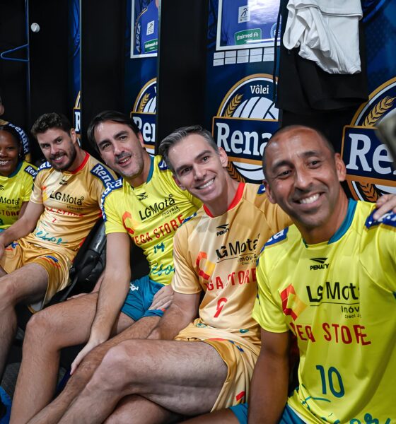Quando Esportes Colidem: O Saque Inusitado de Formiga no Jogo que Reuniu Lendas do Vôlei e Futebol 2 Quando Esportes Colidem O Saque Inusitado de Formiga no Jogo que Reuniu Lendas do V lei e Futebol