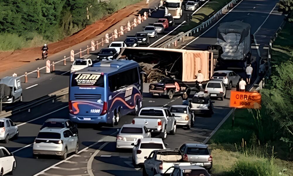 Quando uma Rodovia Vira um Quebra Cabe a O Caso da Carreta Tombada em Piracicaba e os Impactos na Regi o