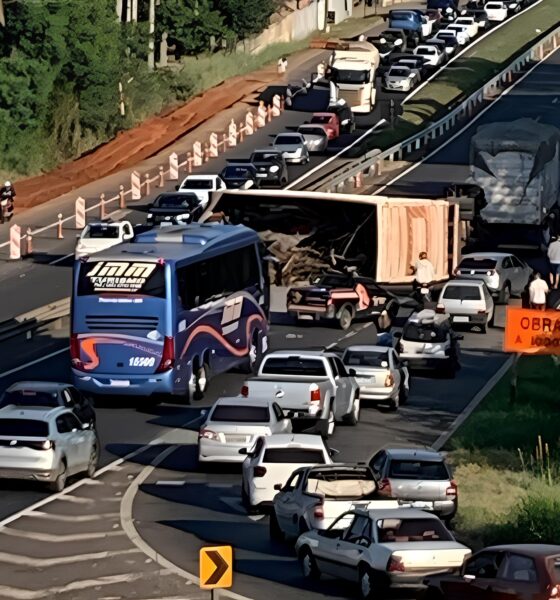 Quando uma Rodovia Vira um Quebra Cabe a O Caso da Carreta Tombada em Piracicaba e os Impactos na Regi o