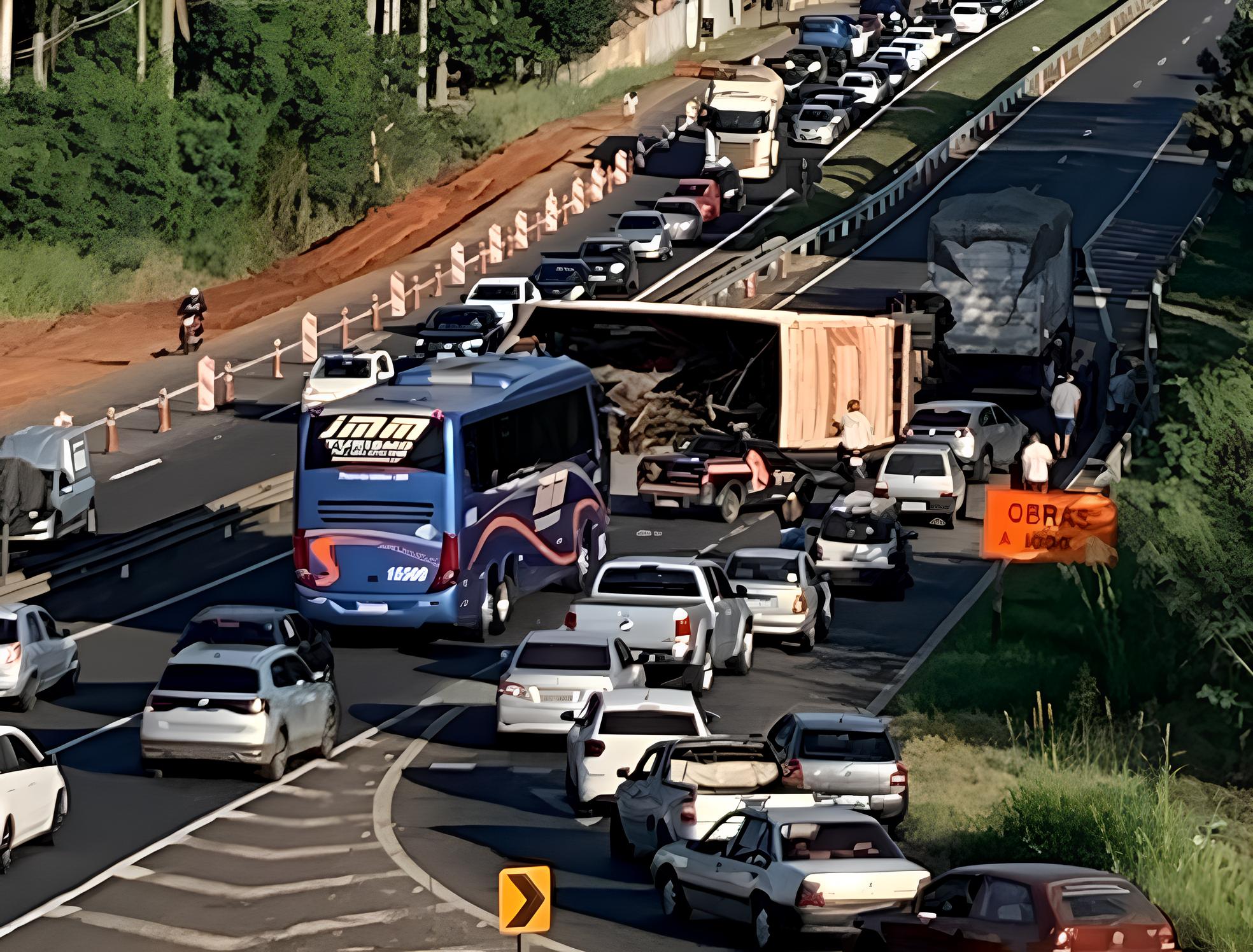 Quando uma Rodovia Vira um Quebra Cabe a O Caso da Carreta Tombada em Piracicaba e os Impactos na Regi o