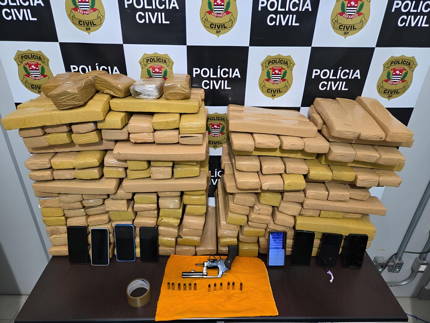 Tr s Presos 190 Quilos de Maconha e uma Arma O Caso que Abalou Engenheiro Coelho