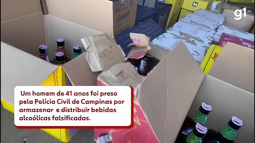 A Farsa no Copo: Como uma Operação Policial em Campinas Expos o Submundo das Bebidas Falsificadas 1