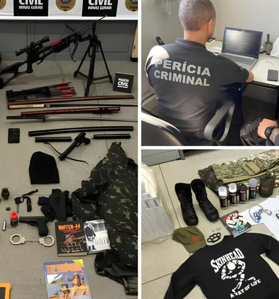 A Queda de uma Ideologia Sombria: Como a Polícia Desarticulou uma Célula Neonazista em SP e MG 2 A Queda de uma Ideologia Sombria Como a Pol cia Desarticulou uma C lula Neonazista em SP e MG