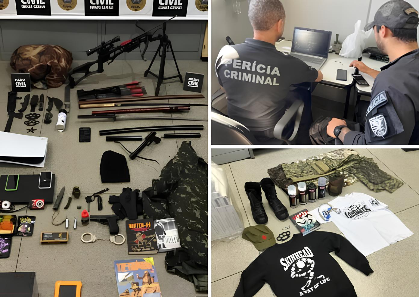A Queda de uma Ideologia Sombria: Como a Polícia Desarticulou uma Célula Neonazista em SP e MG 1 A Queda de uma Ideologia Sombria Como a Pol cia Desarticulou uma C lula Neonazista em SP e MG