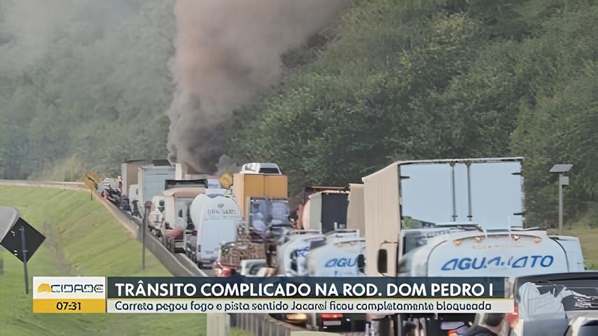 Incêndio na Rodovia D. Pedro: Quando a Estrada Virou um Inferno em Chamas 1 Inc ndio na Rodovia D Pedro Quando a Estrada Virou um Inferno em Chamas