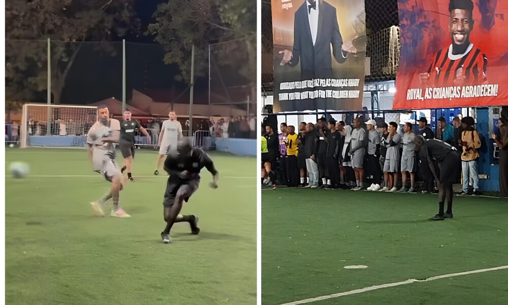 Quando o TikTok Encontra as Quadras Khaby Lame e Emerson Royal Levam Magia ao Futebol em Americana