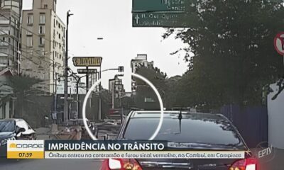 nibus na Contram o e Sinal Vermelho O Dia em que a Imprevisibilidade Tomou Conta das Ruas de Campinas