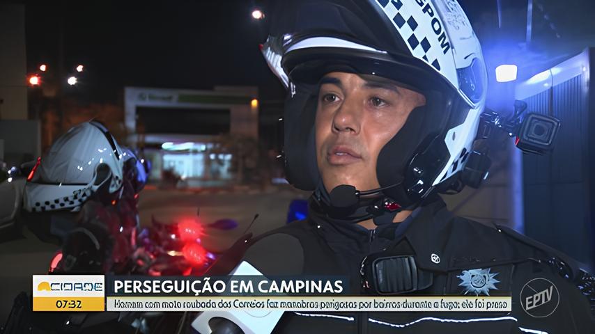 Fuga Alucinante O Caso do Motoqueiro que Desafiou a Lei e os Telhados de Campinas
