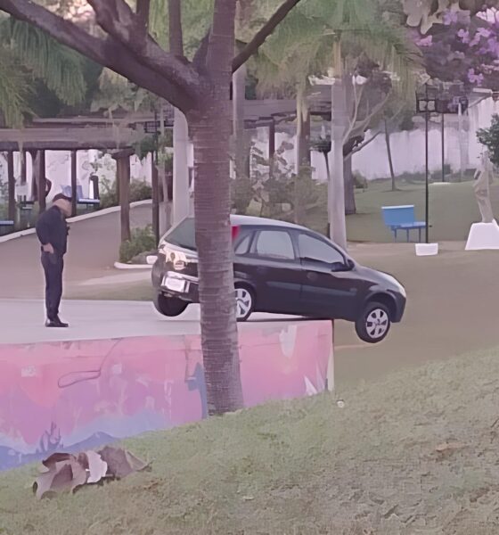 Quando o Inesperado Vira Manchete: O Dia em que um Carro Decidiu Voar na Praça de Hortolândia 2 Quando o Inesperado Vira Manchete O Dia em que um Carro Decidiu Voar na Pra a de Hortol ndia