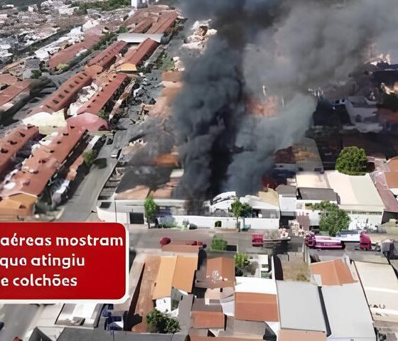 Quando o Fogo Engole Sonhos: A Destruição de uma Fábrica de Colchões em Americana Revela a Fragilidade do Progresso 2 Quando o Fogo Engole Sonhos A Destrui o de uma F brica de Colch es em Americana Revela a Fragilidade do Progresso
