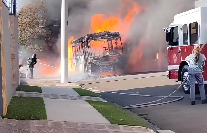 Quando o Transporte Coletivo Vira Chamas O Dia em que um nibus Pegou Fogo em Campinas